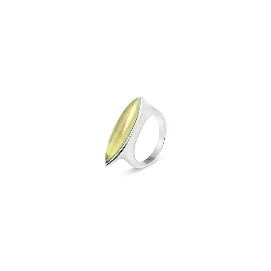 Anello Navetta giallo AURUM | AN1 NAV ARGOCCHIO DI TIGRE