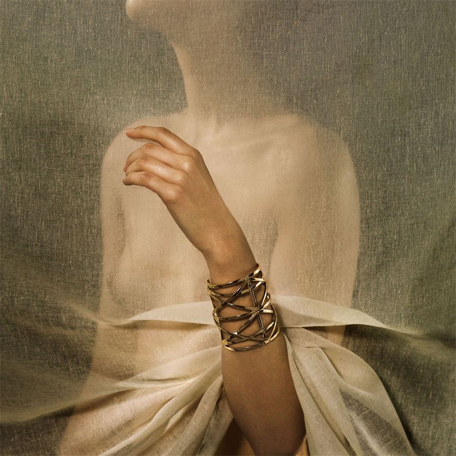 Bronze 'Griglie' cuff GRIGLIE | BR RIGIDOBRO