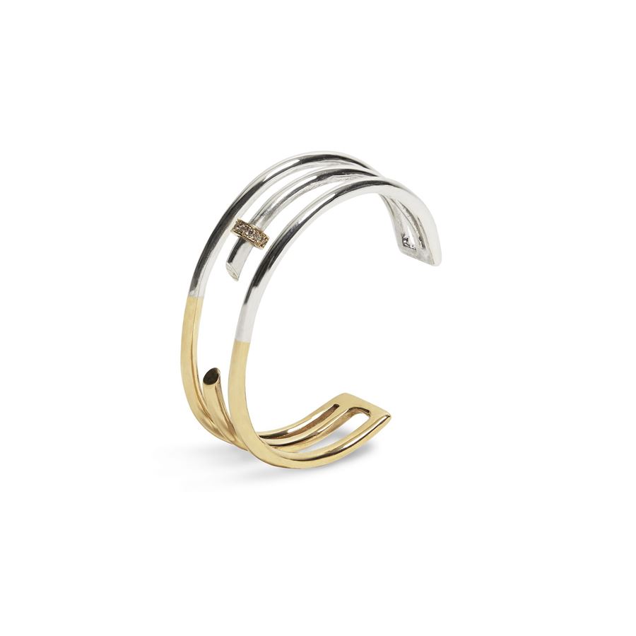 Bracciale 'Neon' 3 elementi con bullone NEON | BR3 F APERTOAGBR BULL PV7