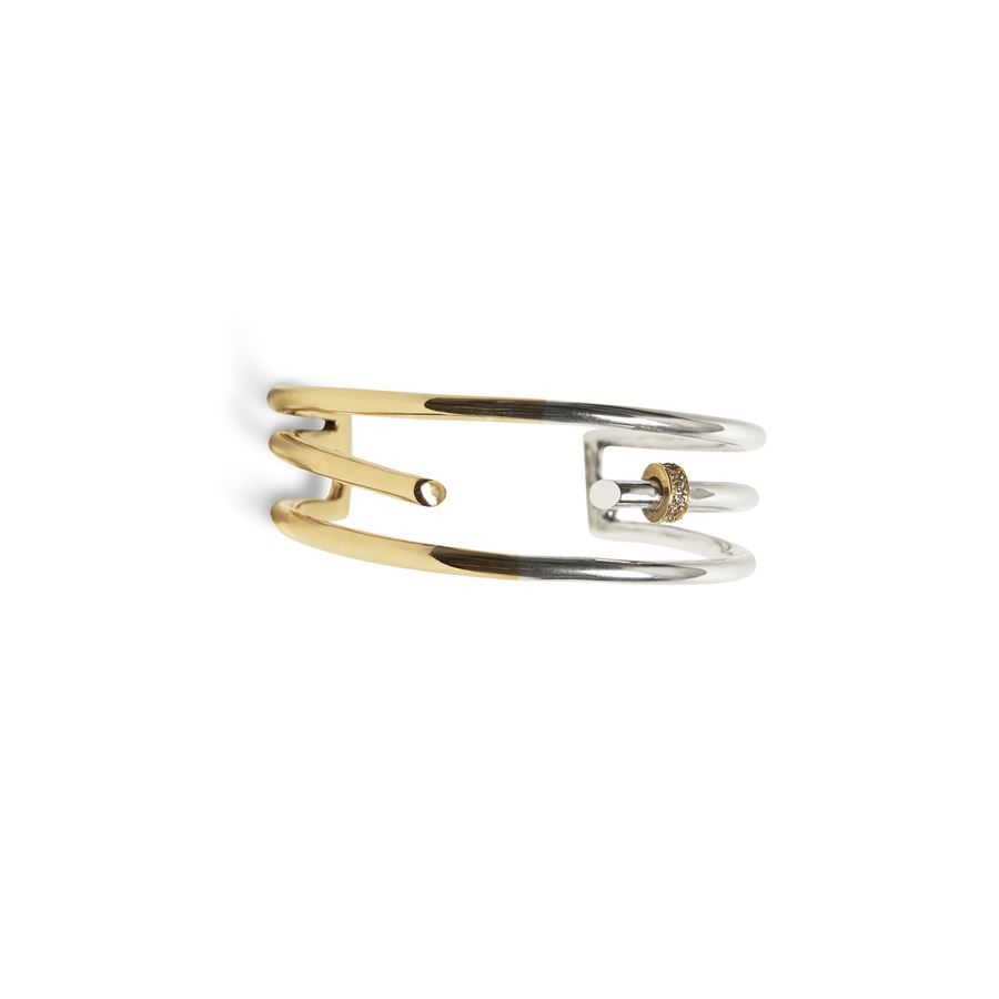 Bracciale 'Neon' 3 elementi con bullone NEON | BR3 F APERTOAGBR BULL PV7