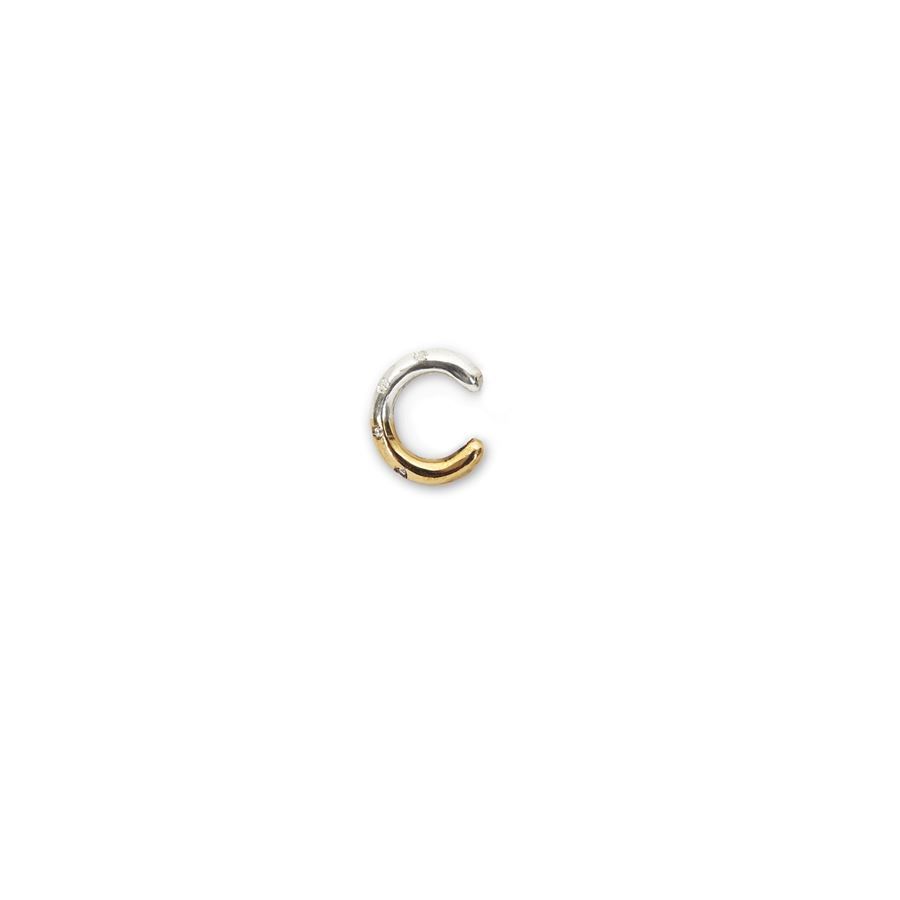 Mono 'Neon' earring with stones NEON | OR1 MONO CER XSAGBR SQ7