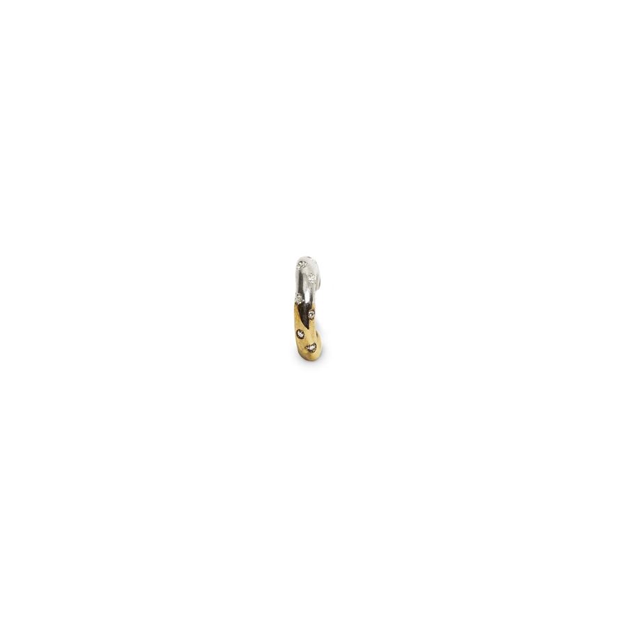 Mono 'Neon' earring with stones NEON | OR1 MONO CER XSAGBR SQ7