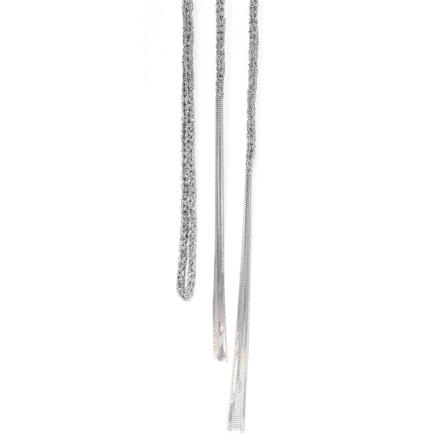 Cordino/choker in argento SCIARPE | CORDARG