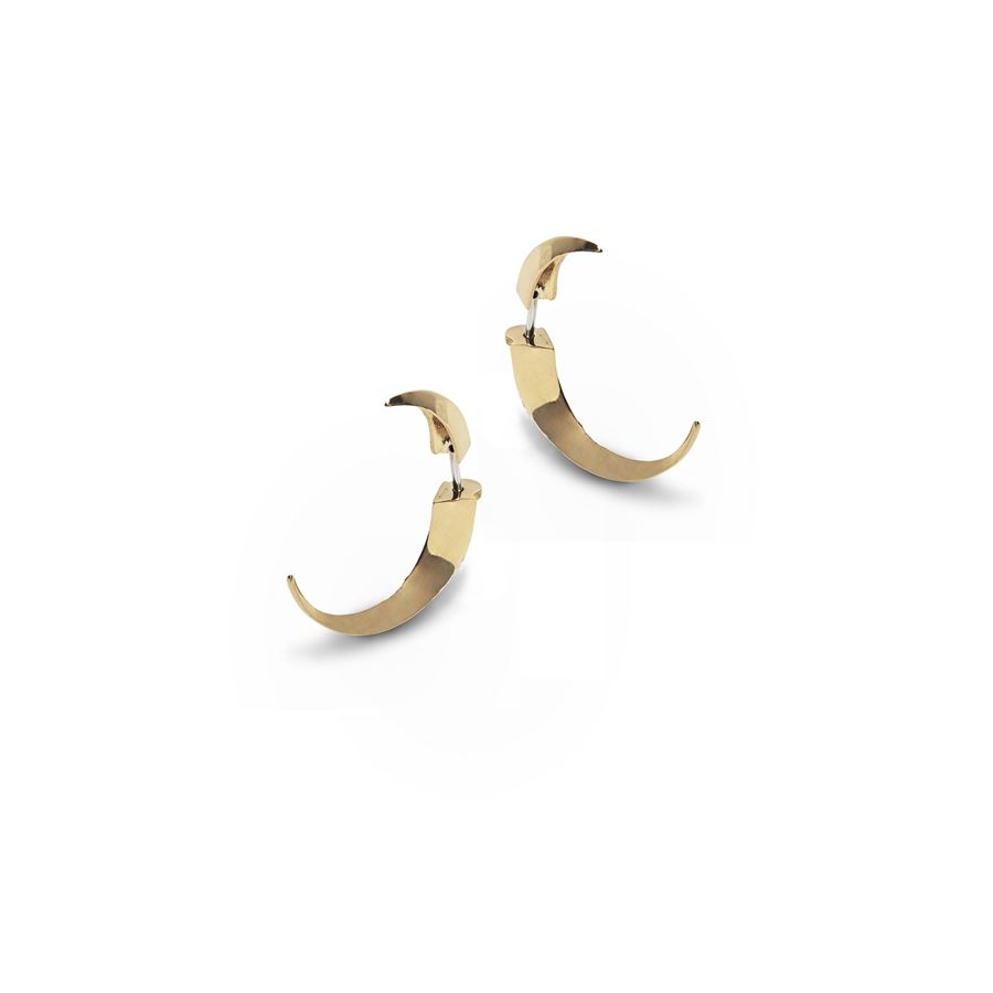 Front|back xs hook earrings UNCINI | OR F/R XSBRO